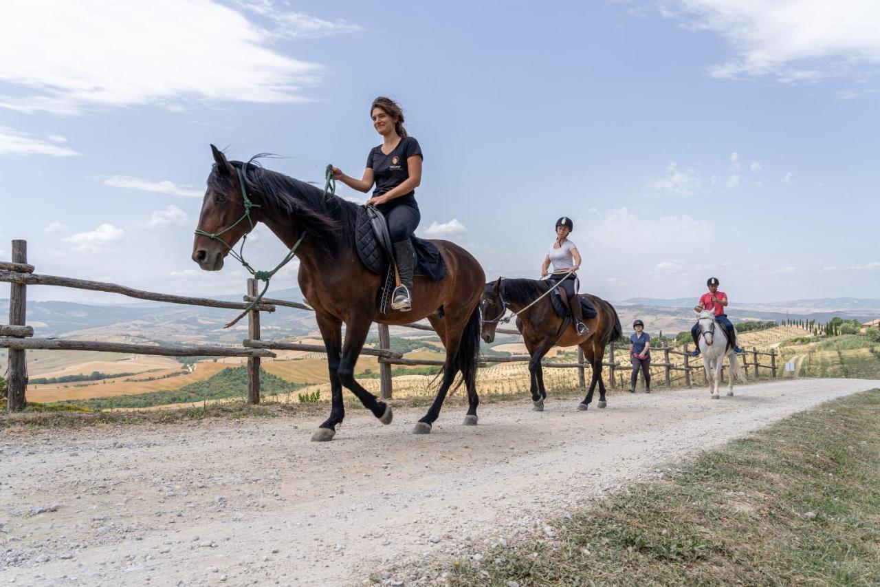 Podere Val D'Orcia - Tuscany Equestrian Sarteano Εξωτερικό φωτογραφία